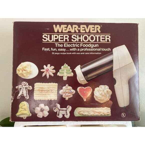 Wear-Ever Super Shooter Electric Cookie Press 70123 Tested Complete - Picture 1 of 6